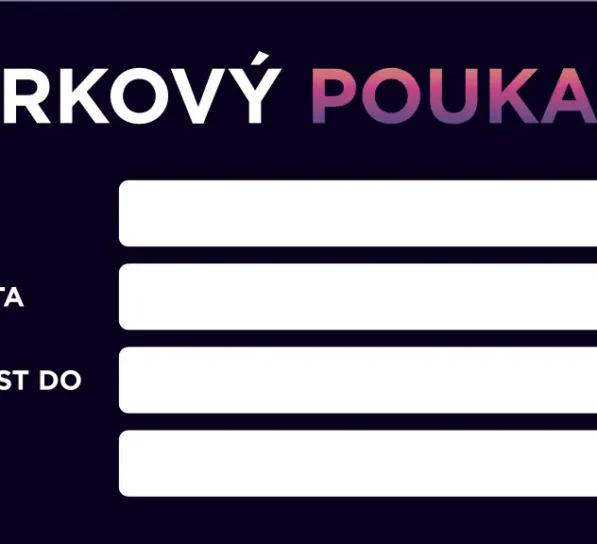 Taneční dárkový poukaz Taneční dárkový poukaz