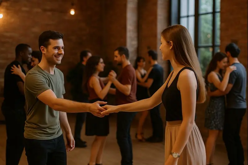 Jak se odvážit tancovat s neznámými lidmi (a proč nezačínat jen u „svých“)